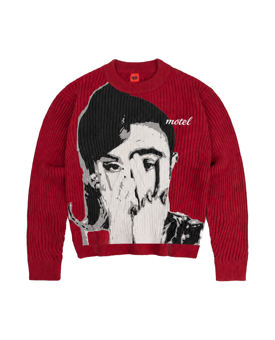 MAC - KNIT red